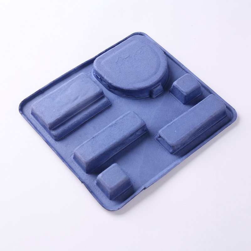 Custom environmentally friendly degradable color pulp packaging tray