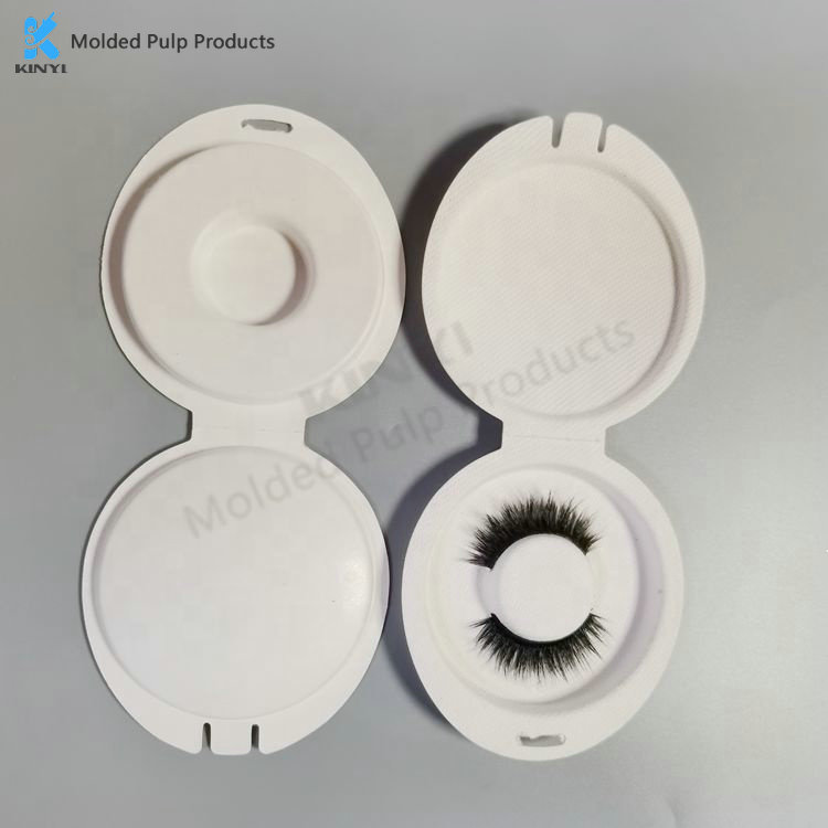 Biodegradable Molded Pulp Eyelash Packaging Tray