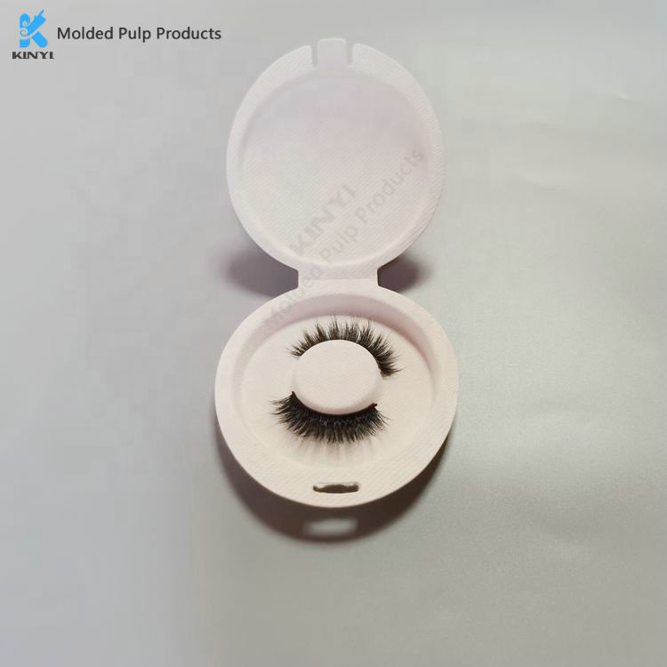 Biodegradable Molded Pulp Eyelash Packaging Tray