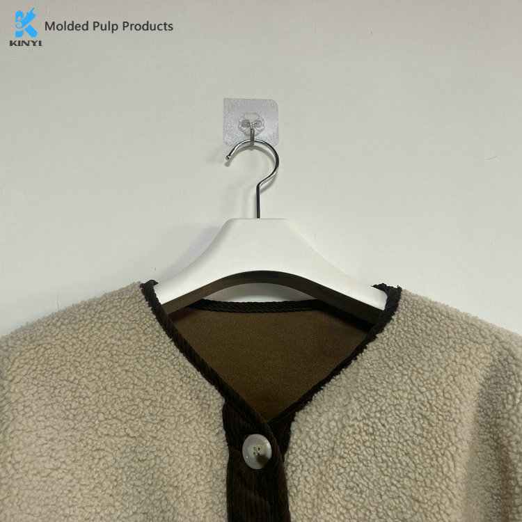 Eco-Friendly Cardboard Hangers for Adult Clothes-Durable Recyclable Paper Coat Hangers Perfect for Storage and Drying