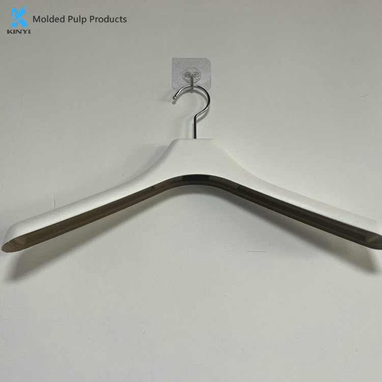 Eco-Friendly Cardboard Hangers for Adult Clothes-Durable Recyclable Paper Coat Hangers Perfect for Storage and Drying